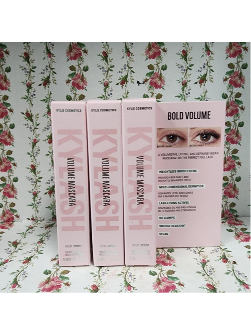 Kylie Cosmetics Volume Mascara in 3 shades #kylie #mascara